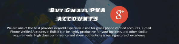 Buy PVA Gmail Account